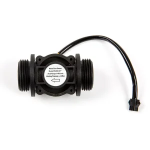 Water Flow Sensor Fuel Flow Meter Water Meter Sensor Flowmeter Water Sensor Counter Indicator FS400A G1 DN25 1-60L/Min 3.5-12V