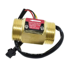 Water Flow Sensor Hall Sensor Switch Flow Meter DN25 Brass Water Meter Industrial Turbine Flowmeter 1 Inch Water Flow Meter