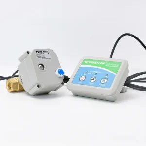 Water Leak Detection Sensor Systems with DN8 DN32 Motorized Ball Valve