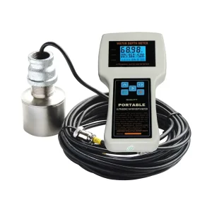 Water River Lake Handheld Ultrasonic Water Level Measurement Instruments Meter 300m Level Range 4 20ma RS485