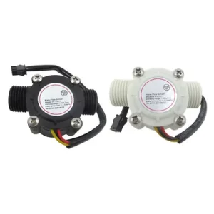 Water flow sensor YF-S201 4 points G1/2 interface Hall flow meter flow sensor