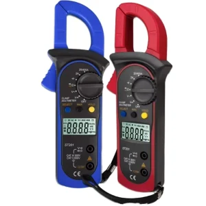 Waterproof Clamp Meter with Non-contact Measurement (0.01% + 1) Accuracy 2-400A/600V Safety Tool for Household Use