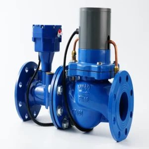 Waterproof IP68 NB-IoT Ultrasonic Water Meter Dual Channel Stainless Steel Valve Control Flow Meters for Distribution System