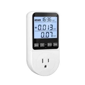 Watt Meter Power Meter Plug Electricity Usage Monitor Home Energy Monitor Consumption