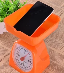 Weighing 2kg Kitchen Food School Mechanical Hanging Spring Scale With Dial for Supermarket