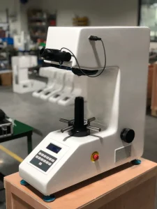 Weight Load Economical Vickers Hardness Tester Digital Display Vickers Hardness Tester 0.3 50kgf for Surface Hardened Layer