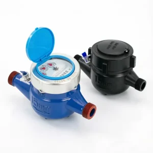 Wet/Dry Type Multi Jet Plastic/Iron Mechanical Cold Water Meter for Residential Application