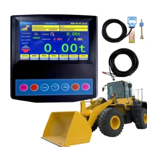 Wheel Loader Scale for XCMG ZL50GN CAT KOMATSU Auto Total Weight Per Truck LCD OEM ODM Customizable 14 Languages