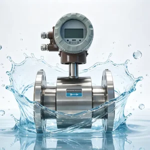 WiFi Enabled Digital Liquid Sanitary Flow Meter OEM Customizable Electronic Water Flow Sensor