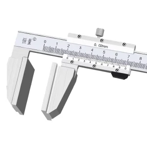 Wide Mouth Duckbill Large-Area Vernier Caliper 0-150mm Stainless Steel Wire Rope Measuring Tool
