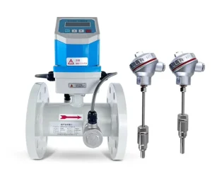 Wide range RS485 Digital Stainless Steel Turbine Flow Meter with OEM Support for HVAC and Heating Systems