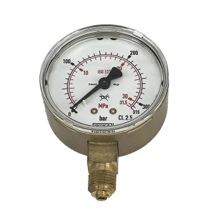 Wika Standard EN 837-3 Compliant Capsule Pressure Gauge with NBR Sealing Model 111.11
