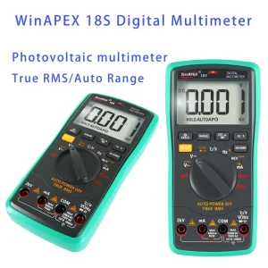 WinAPEX 18S Digital Auto Range Photovoltaic Multimeter True RMS Measurement High Precision Multimeter Digital Manufacturer