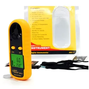 WinD Speed Meter Mini Digital Anemometer for Drone AR816 Precision Speed Measuring Instrument
