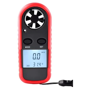 Wind Speed Measuring Device Digital Anemometer Handheld LCD Wind Speed Meter Measuring Wind Speed