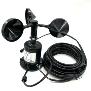 Wind speed sensor Measuring instrument transmitter three cups anemometer DC10 30v 4 20mA 0 45m/s KE 3000 FSJT I20