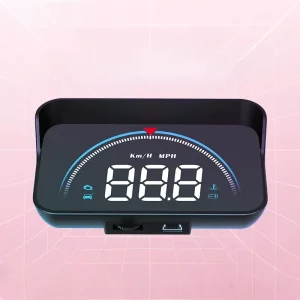 Windshield HUD GPS Speedometer with Water Temperature Display KM/H MPH Universal