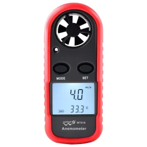 Wintact WT816 Digital Electronic Thermometer Anemometer