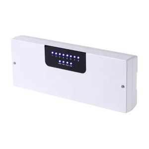 Wired or Wireless 8 Zone 230V Underfloor Heating Wiring Centre Box with LED Indicators and Independent Boiler Pump Interlock