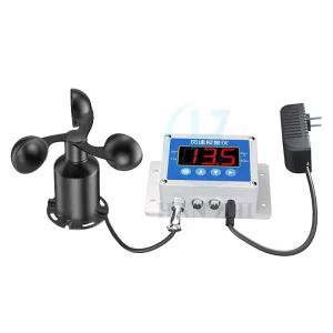 Wired or Wireless Anemometer Crane Wind Speed Transmitter With Digital Display and Alarm