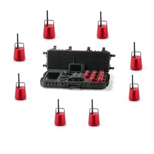 Wireless 100m Audio Video Micro Seismic Life Detector 10 Probes Simultaneous Monitoring Mine Emergency Rescue Equipment System
