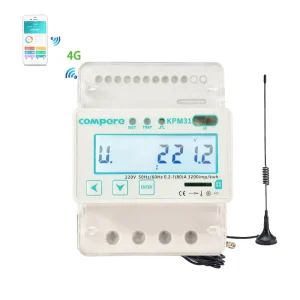 Wireless 4G KWh Meter Smart Single Phase 220V Energy Meters Remote Reading with SIM Card