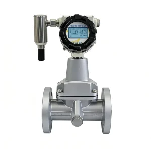 Wireless 4G Swirl Flow Meter With Flange Gas Metering Measurement Measuring Flow Rate Temperature Pressure