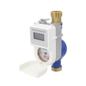 Wireless Remote Reading Brass Prepaid Water Meter OEM
