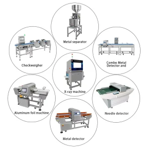 With Intelligent Touch Screen Digital Metal Detector for Food Industry Metal Detectors Automatic Learning