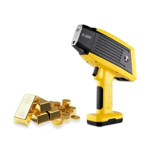 X-200 Handheld XRF Spectrometer for Alloy Precious Metal Ore Soil Analysis Detecting Light Elements Mg Al Si S P