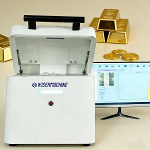 X ray Gold Spectrometer Non-Destructive Testing High-Performance Si PlN Detector HD Camera 0.01% 99.99% Analysis Range Jewelry