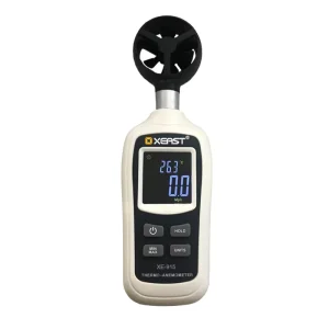 XEAST XE-915 Portable LCD Display Industrial Variable Area Digital Anemometer Air Flow Meter OEM GS Certification