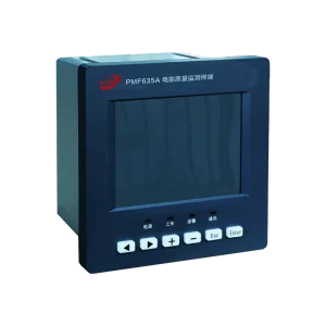 XJPMF PMF635A 1L DIN Rail 3 Phase Multifunction Power Meter 4G LTE DLMS Class 0.5s Energy Demand Monitoring IP54 Protection LCD