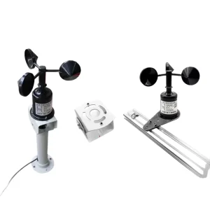 XS-FS1 CE Certified 3 Cup Anemometer Pulse RS485 4-20mA 0-5V 0-2V ABS Output Weather Station Wind Speed Sensor 0.1m/s