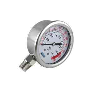 Y40 Digital Liquid Water Pressure Gauge Precision Scale Seismic protection