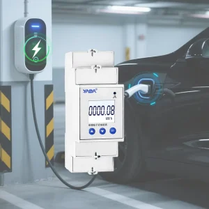 YADA DDS3366D-J RS485 MODBUS-RTU DIN Rail 35mm LCD Display Current Voltage Power Factors Measurement Energy Meters