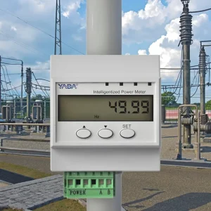 YADA Multi loop Measures Current Voltage and Power Factor DIN Rail Installation KWH Meter Three Phase Digital Energy Meter