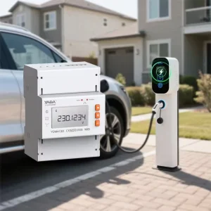 YDM413D Energy Meter Supplier MID Certified RS485 Modbus LCD DIN 3 Phase AC Electric Meters for EV Charging