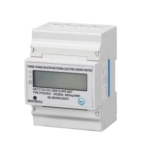 YDS60 80 CE UKCA RCM Certified RS485 Modbus LCD Din Rail Mounted Digital Three Phase Energy Meter 0.5 1.0 Accuracy