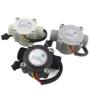 YF-S201B DN15 Water Flow Sensor 4-Branch Flowmeter for Water Heater Vending Machine Card Reader System