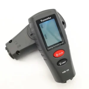 YNB-100 English Russian Manual Digital Car Paint Thickness Gauge Backlight Grey 0~1.80mm Range 0.05mm 2mil
