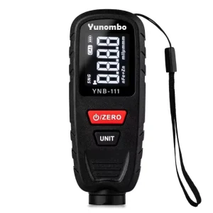 YNB-111 Backlight High Accuracy Digital Film Thickness Tester Coating Paint Thickness Gauge 0.1um Resolution for Car