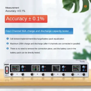 YPSDZ 0550 4 Battery Capacity Tester Independent 4CH Charge Discharge Grading Activation Cycling Testing Li Ion LiFePO4 LTO