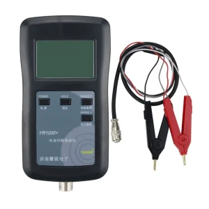 YR1035+ Lithium Battery Internal Resistance Tester Meter with Kelvin Clips for Range 0-100V 0-200Ohm
