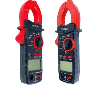 YT200A Digital Clamp Meter Multimeter AC DC 600V 400A Resistance Capacitance Frequency Diode Temperature Measurement