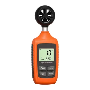 YW-561M Digital Mini Anemometer Wind Speed Meter Tester Air Velocity Airflow Temperature LCD Backlight Wind Speed Meter