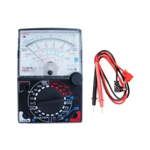 YX 360E L B Pointer Analog Multimeter With Buzz AC DC Volt Ohm Current Testing Electrical Multi Tester