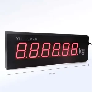 Yaohua YHL-3 Plastic OEM Weighing Indicator Large Screen LED Outdoor Display for Floor Scale 3 Inch Scoreboard