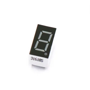 Yellow Color 0.36 Inch Single Digit Mini 7 Segment LED Display