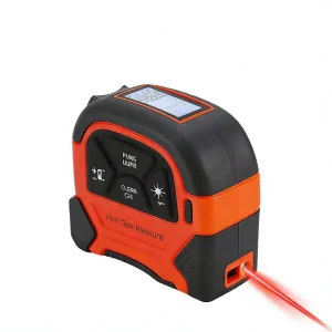 Yellow Red Laser Measuring Tool 40 60M Interior Design Essential for Space Planning Furniture Placement Digital Tape Measure